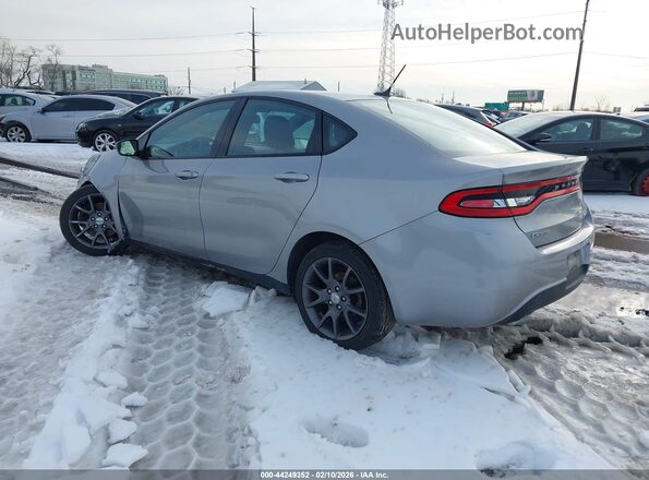 1C3CDFBB4GD531602 2016 DODGE DART Черный Задняя левая четверть