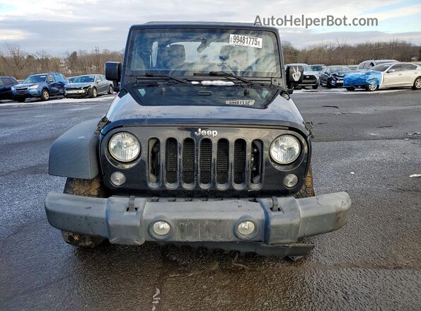 1C4BJWDG2HL536460 2017 JEEP WRANGLER Черный Вид спереди