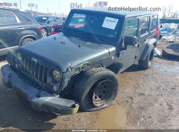 1C4BJWDG3JL830200 2018 JEEP WRANGLER Gray წინა მარცხენა ხედი სამი მეოთხედიდან