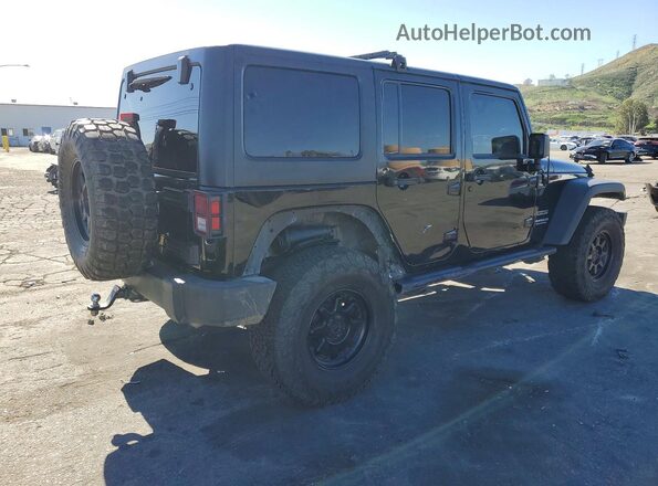 1C4BJWDG4GL222968 2016 JEEP WRANGLER Black Задня права чверть