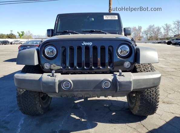 1C4BJWDG4GL222968 2016 JEEP WRANGLER Black Вид спереду