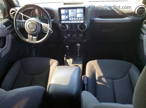 1C4BJWDG4GL222968 2016 JEEP WRANGLER Black Вид панелі приладів