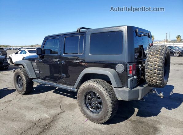 1C4BJWDG4GL222968 2016 JEEP WRANGLER Black Задня ліва чверть