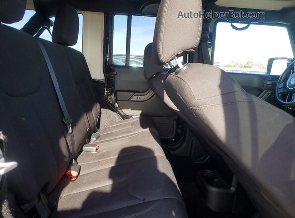1C4BJWDG7HL514664 2017 JEEP WRANGLER Черный Вид задней части салона