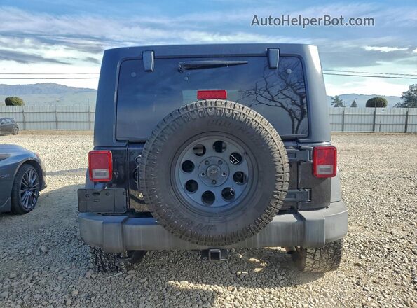 1C4BJWDG7HL514664 2017 JEEP WRANGLER Черный Вид сзади