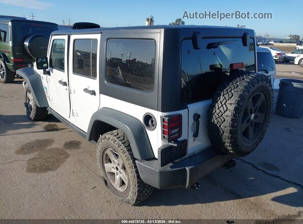 1C4BJWDG9GL196948 2016 JEEP WRANGLER UNLIMITED Белый Задняя левая четверть