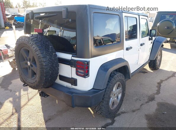 1C4BJWDG9GL196948 2016 JEEP WRANGLER UNLIMITED Белый Задняя правая четверть