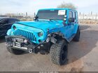 2017 Jeep Wrangler Unlimited Sport 4x4 Синий vin: 1C4BJWDG9HL612028