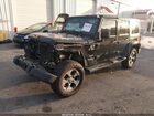 2017 Jeep Wrangler Unlimited Sahara 4x4 Черный vin: 1C4BJWEG2HL679035