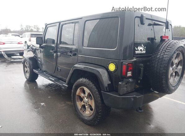 1C4BJWEG2HL679035 2017 JEEP WRANGLER UNLIMITED Черный Задняя левая четверть