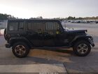 2017 Jeep Wrangler Unlimited Sahara 4x4 Черный vin: 1C4BJWEG2HL679035