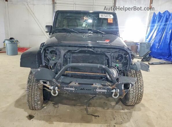 1C4BJWEG3HL647940 2017 JEEP WRANGLER Черный Вид спереди