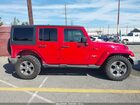 2018 Jeep Wrangler Jk Unlimited Sahara 4x4 Красный vin: 1C4BJWEG4JL935682