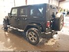 2017 Jeep Wrangler Unlimited Sahara Черный vin: 1C4BJWEG5HL615734