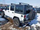 2016 Jeep Wrangler Unlimited Sahara Белый vin: 1C4BJWEG8GL336924