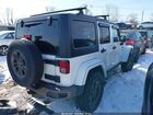 2016 Jeep Wrangler Unlimited Sahara Белый vin: 1C4BJWEG8GL336924