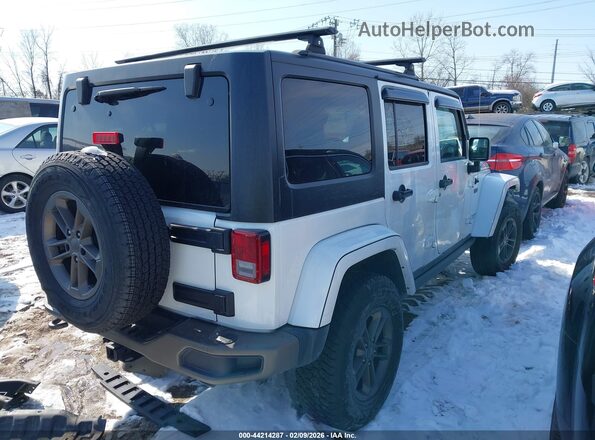 1C4BJWEG8GL336924 2016 JEEP WRANGLER UNLIMITED Белый Задняя правая четверть