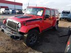 2017 Jeep Wrangler Unlimited Rubicon Recon 4x4 Красный vin: 1C4BJWFG3HL691841