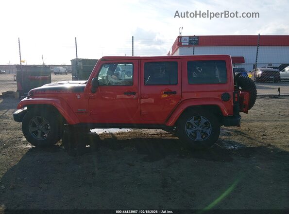 1C4BJWFG3HL691841 2017 JEEP WRANGLER UNLIMITED Красный 