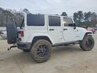 2017 Jeep Wrangler Unlimited Sahara Белый vin: 1C4HJWEG1HL599798
