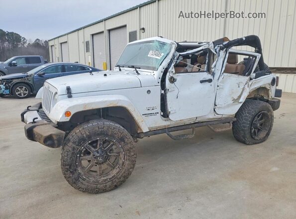1C4HJWEG1HL599798 2017 JEEP WRANGLER Белый Передняя левая четверть