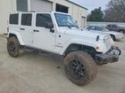 2017 Jeep Wrangler Unlimited Sahara Белый vin: 1C4HJWEG1HL599798