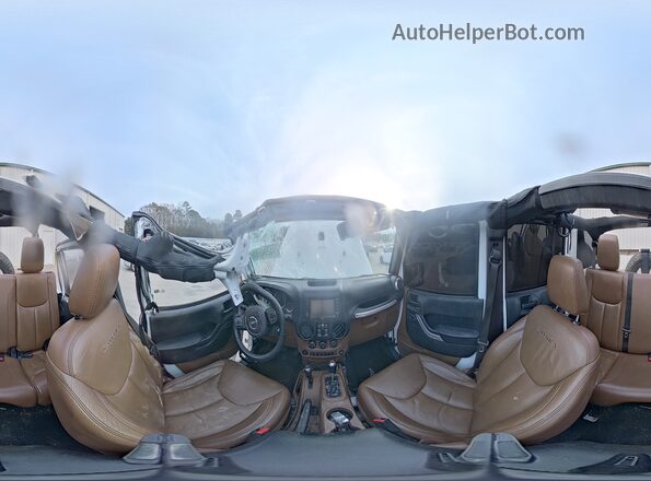 1C4HJWEG1HL599798 2017 JEEP WRANGLER Белый Панорамный вид салона 360°