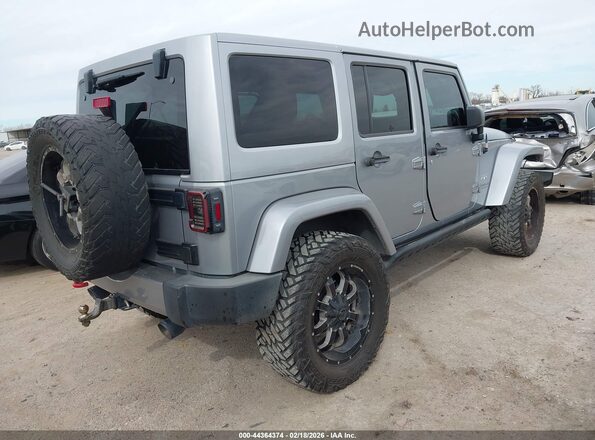 1C4HJWEG9GL111227 2016 JEEP WRANGLER UNLIMITED Серый Задняя правая четверть