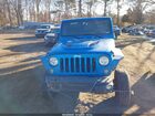 2016 Jeep Wrangler Unlimited Rubicon Hard Rock Синий vin: 1C4HJWFG2GL224905
