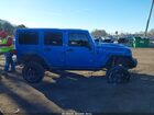 2016 Jeep Wrangler Unlimited Rubicon Hard Rock Синий vin: 1C4HJWFG2GL224905