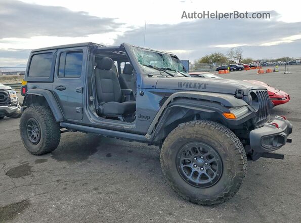 1C4HJXDG2PW672939 2023 JEEP WRANGLER Gray Przód prawy