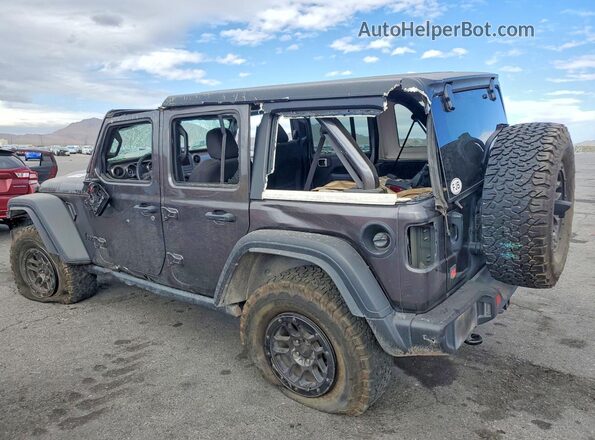 1C4HJXDG2PW672939 2023 JEEP WRANGLER Gray Tył lewy