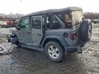 2018 Jeep Wrangler Unlimited Sport Серый vin: 1C4HJXDG4JW239730