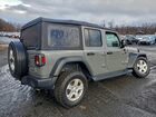 2018 Jeep Wrangler Unlimited Sport Серый vin: 1C4HJXDG4JW239730