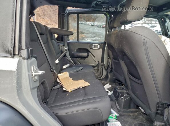 1C4HJXDG4JW239730 2018 JEEP WRANGLER Серый Вид задних сидений