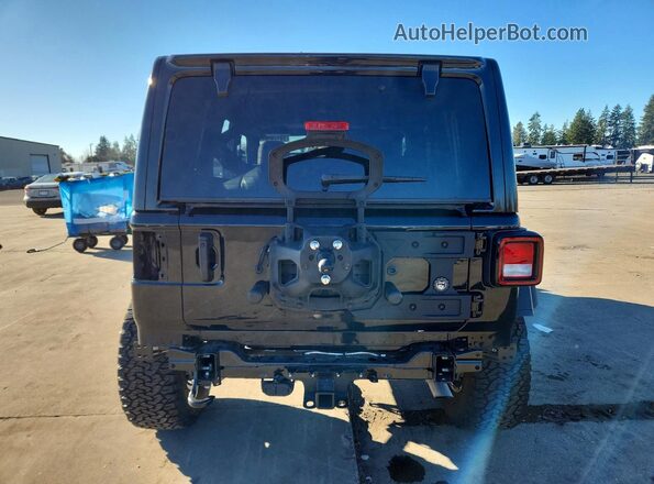 1C4HJXDG5PW647100 2023 JEEP WRANGLER Черный Вид сзади