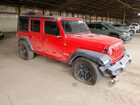 2018 Jeep Wrangler Unlimited Sport Красный vin: 1C4HJXDN0JW295873