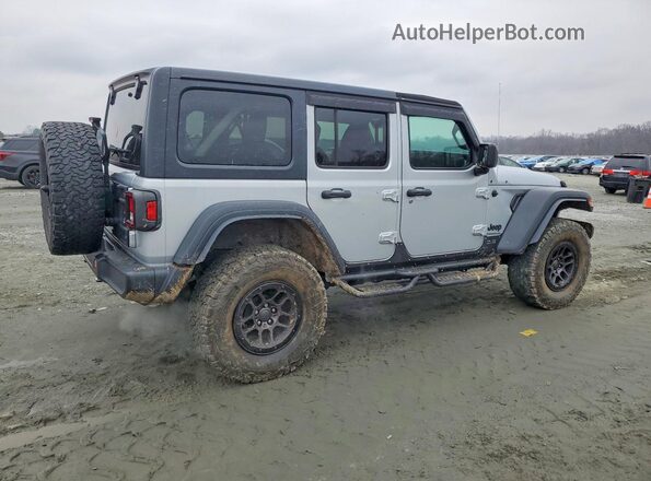 1C4HJXDN0PW511682 2023 JEEP WRANGLER Silver Հետևի աջ