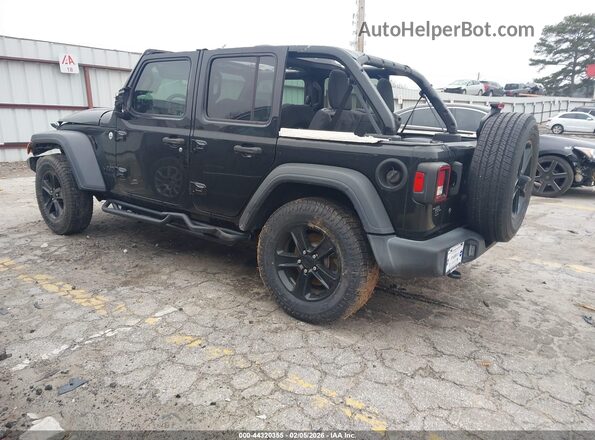 1C4HJXDN2LW195941 2020 JEEP WRANGLER UNLIMITED Черный Задняя левая четверть