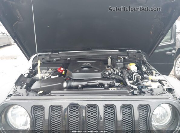 1C4HJXDN2LW195941 2020 JEEP WRANGLER UNLIMITED Черный Вид сзади