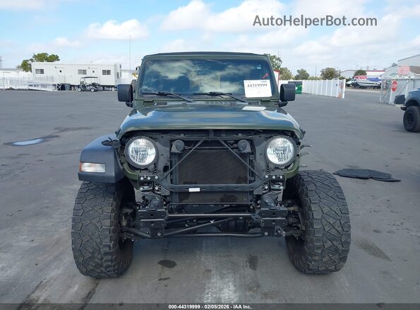 1C4HJXDN3MW596142 2021 JEEP WRANGLER UNLIMITED Green ხელსაწყოთა პანელის ხედი