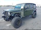 2021 Jeep Wrangler Unlimited Sport S 4x4 Green vin: 1C4HJXDN3MW596142