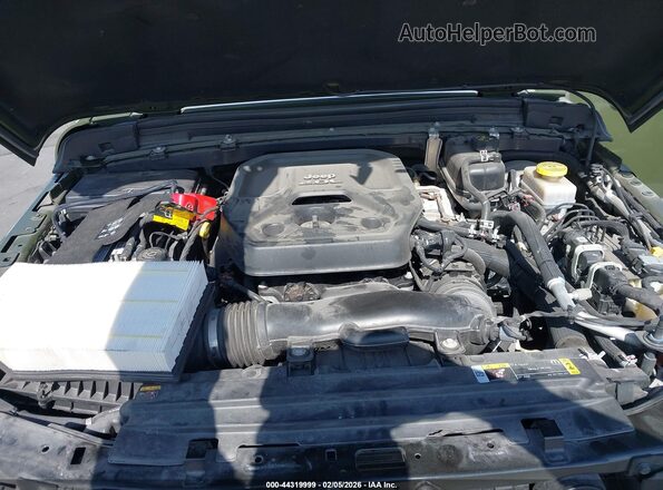 1C4HJXDN3MW596142 2021 JEEP WRANGLER UNLIMITED Green უკანა ხედი