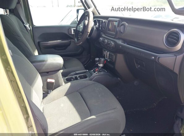 1C4HJXDN3MW596142 2021 JEEP WRANGLER UNLIMITED Green წინა სალონის ხედი