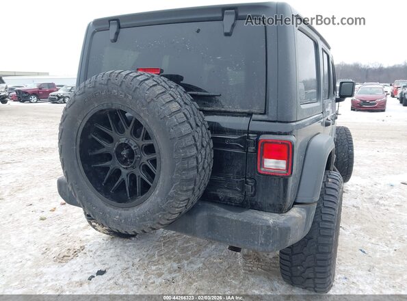 1C4HJXDN3MW773935 2021 JEEP WRANGLER UNLIMITED Black Tył prawy