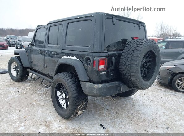 1C4HJXDN3MW773935 2021 JEEP WRANGLER UNLIMITED Black Tył lewy