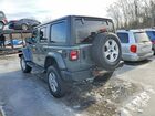 2023 Jeep Wrangler Sahara Серый vin: 1C4HJXEG0PW618005