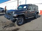 2019 Jeep Wrangler Unlimited Sahara 4x4 Black vin: 1C4HJXEN9KW688352