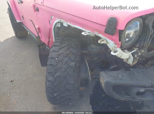 1C4HJXFG2LW288960 2020 JEEP WRANGLER UNLIMITED Розовый Вид спереди
