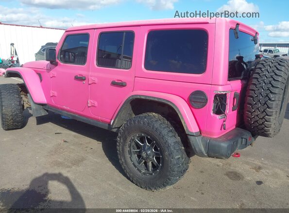1C4HJXFG2LW288960 2020 JEEP WRANGLER UNLIMITED Розовый Задняя левая четверть